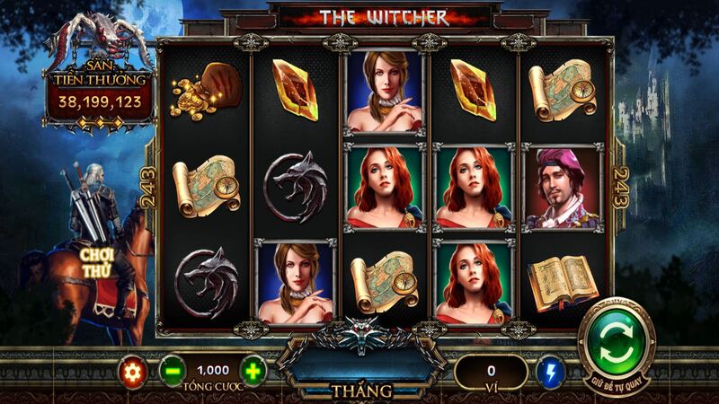 game nổ hũ the witcher: wild hunt